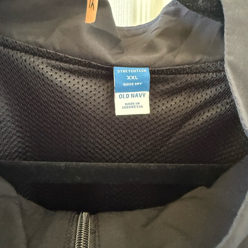 Old Navy StretchTech Black Jacket - Picture 2 of 6